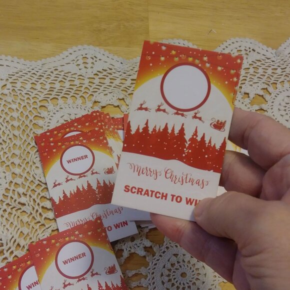 Christmas Drawing Game, Scratch off - Picture 2 of 4